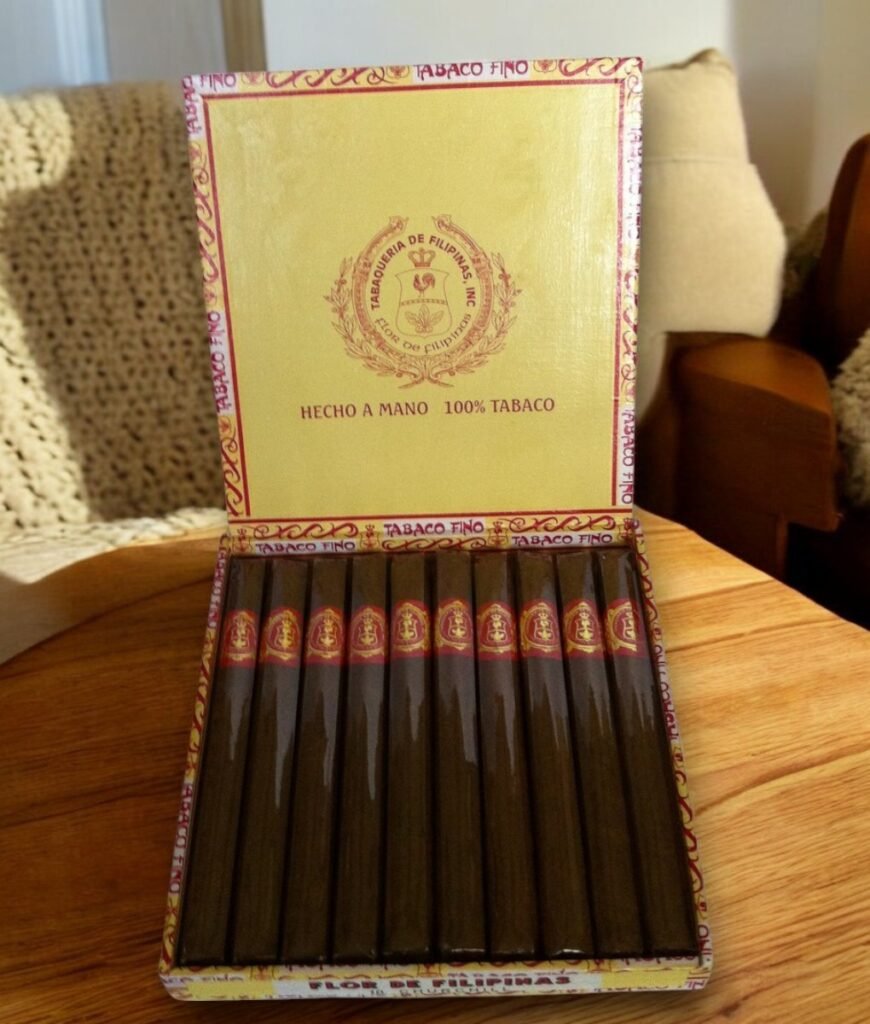 Flor de Filipinas Robusto 5x52 ( 20 มวน )พร้อมส่ง