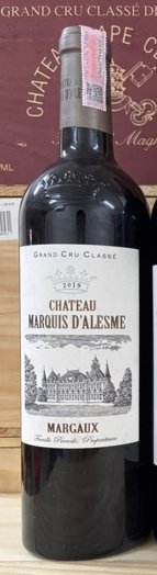 Chateau Marquis D'Alesme Margaux GCC 2019ราคาถูกได้ที่นี่ 🛒