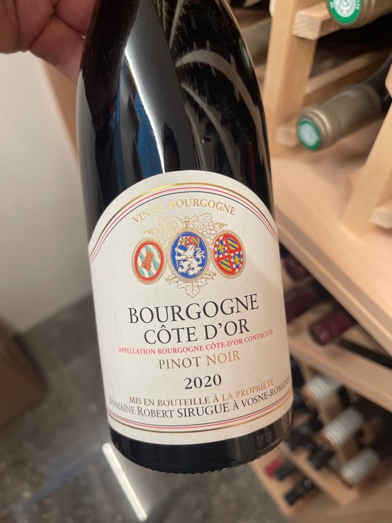 Domaine Robert Sirugue Bourgogne Cote d Or 2021พร้อมส่ง