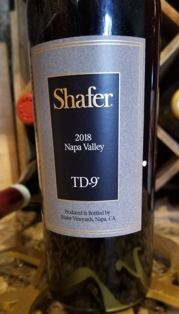 Shafer Vineyards TD-9 2019วิธีสั่งซื้อสะดวก 📦