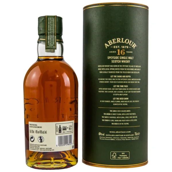 Aberlour 16 Year Old Double Cask Matured Whisky - Image 4