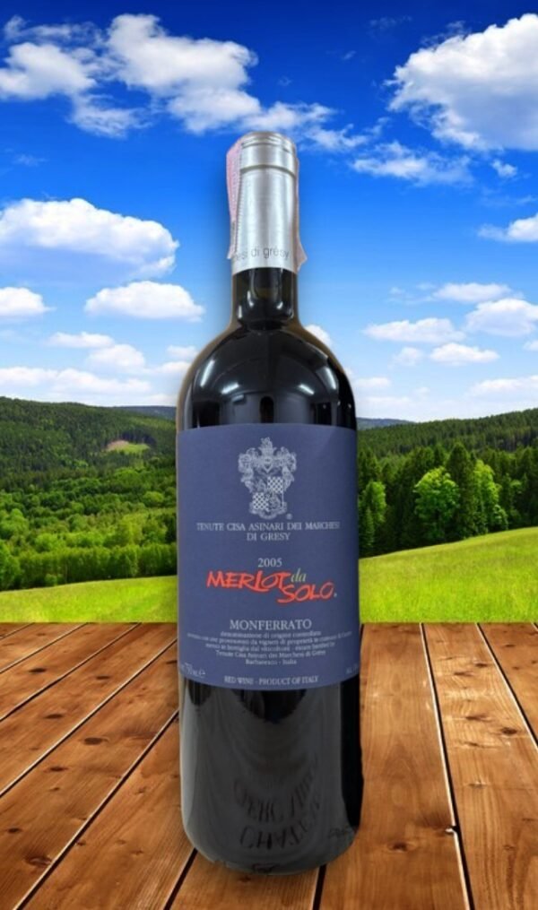 Marchesi di Gresy Merlot da Solo Monferrato 2005