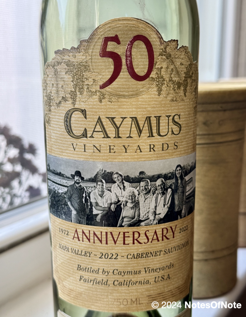 Caymus Napa Valley Cabernet Sauvignon 2022วิธีสั่งชื้อ