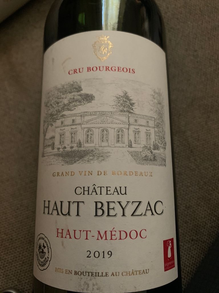 Château Haut Beyzac Cru Bourgeois Haut-Médoc 2019ราคาสุดพิเศษเฉพาะคุณ