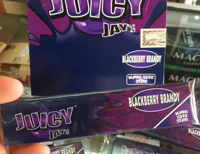 Juicy Jay Slim Blackberry Brandyราคาถูกได้ที่นี่ 🛒