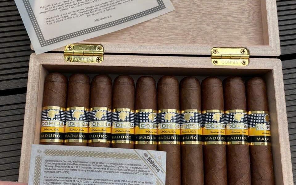 Cohiba Maduro 5 Genios (10มวน)โปรโมชั่น