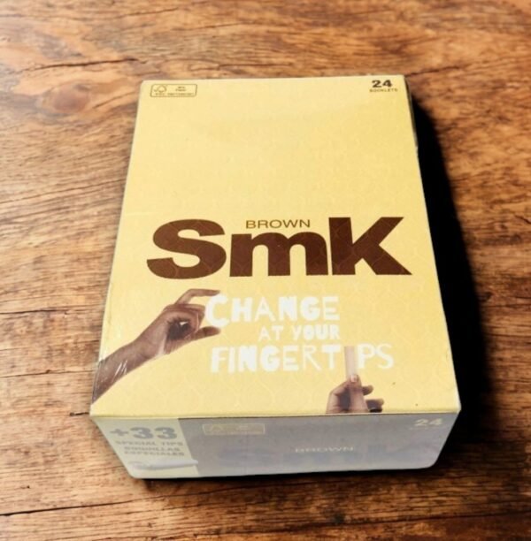 Scoria SMK Brown Full Box Rolling Papers COD