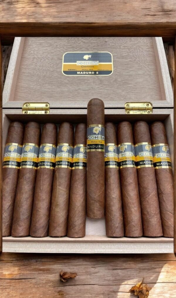 Cohiba Maduro 5 Genios (10มวน)