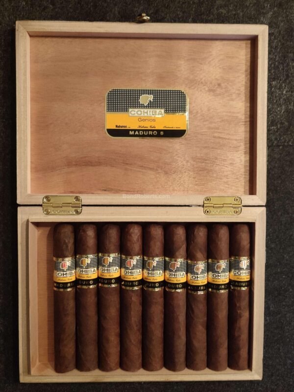 Cohiba Maduro 5 Genios (10มวน)พร้อมส่ง