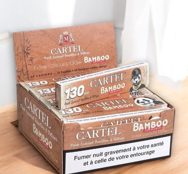 Papel Cartel 130mm Bamboo Con Filtrosราคาสุดพิเศษเฉพาะคุณ