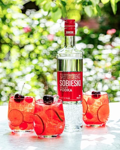 💰CODSobieski Polish Rye Vodka พร้อมชำระเงินปลายทาง